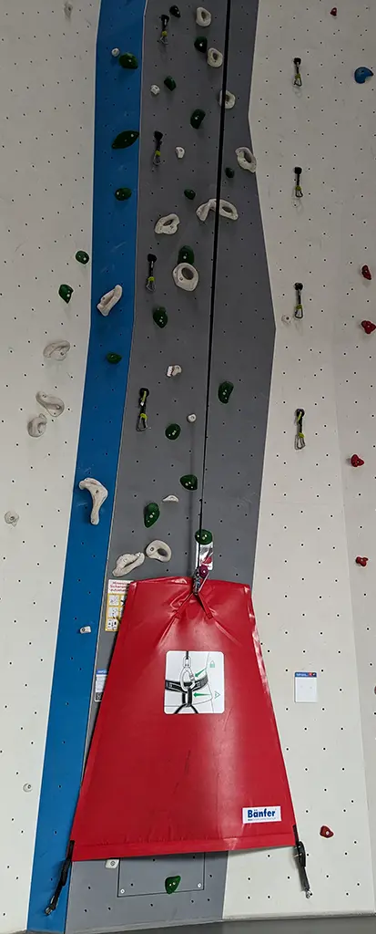Autobelay auf der EnBW-Galerie Autobelay